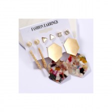 Wholesale 6 Pairs Sets Fashion Earrings